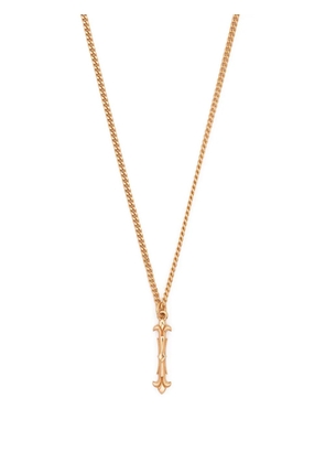 Emanuele Bicocchi I letter-pendant chain necklace - Gold