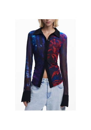 Desigual Black Polyester Women Shirt - S