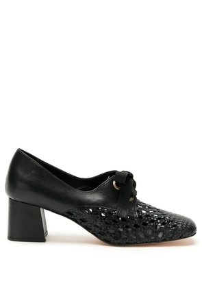 Sarah Chofakian Romance leather pumps - Black