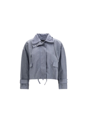 PINKO Light Blue Polyester Shell Jacket - L