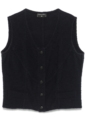 CHANEL Pre-Owned 90s tank top - Blue