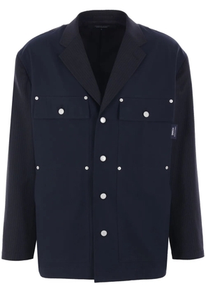 Comme des Garçons Homme patch pocket jacket - Blue