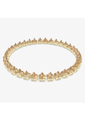 Swarovski Gold Stainless Steel Necklace - One Size