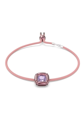 Swarovski Multicolor Fabric Necklace - One Size