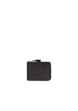 Comme Des Garçons Black Calfskin Wallet