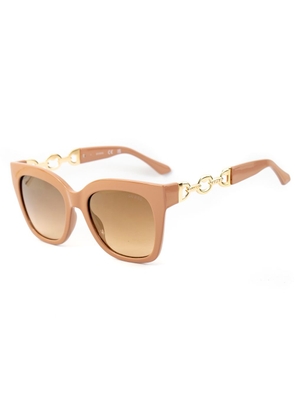 Guess Beige Resin Sunglasses