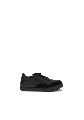 Givenchy Black Calf Leather Bos Taurus Low Top Sneakers - EU43/US10