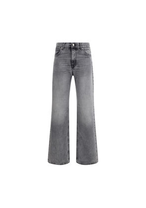 Haikure Black Cotton Straight-Leg Jeans - W24