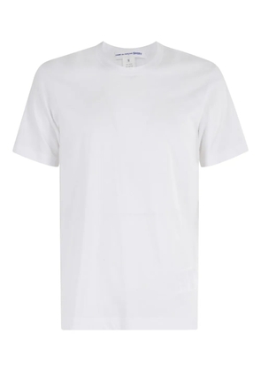 Comme Des Garçons Shirt logo-print crew-neck t-shirt - White