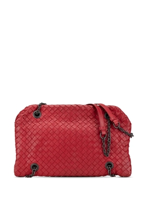 Bottega Veneta Pre-Owned 2012-2024 Nappa Intrecciato Duo shoulder bag - Red
