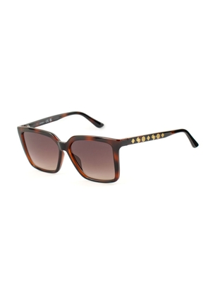 Guess Brown Resin Sunglasses