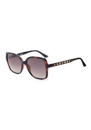 Guess Brown Resin Sunglasses