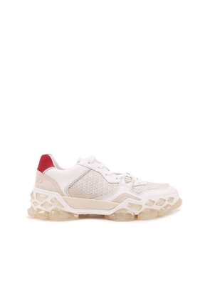 Jimmy Choo White Calfskin Athletic Sneakers - EU40.5/US7.5