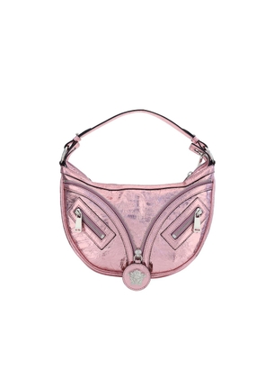 Versace Multicolor Lamb Leather Shoulder Bag