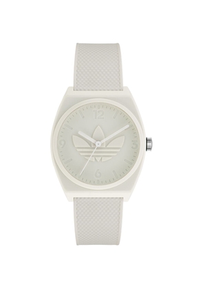 Adidas White Synthetic Dress Watch