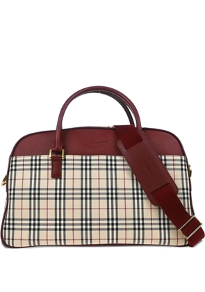 Burberry Pre-Owned 1990-2000s Vintage Check handbag - Neutrals