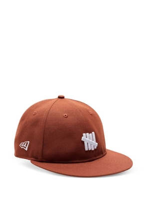 Undefeated five-strike snapback cap - Brown