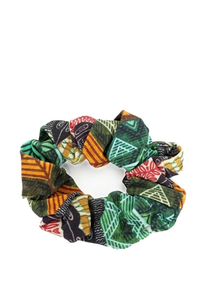 Lygia & Nanny Lola patterned scrunchie - Green