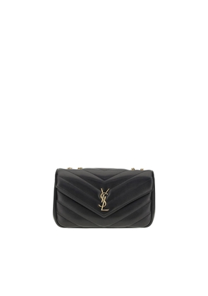 Saint Laurent Black Calf Leather Bos Taurus Shoulder Bag