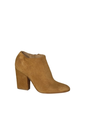 Sergio Rossi Brown Calfskin Ankle Boots - EU35.5/US5.5