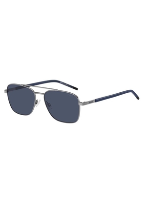 Hugo Boss Gray Metal Sunglasses