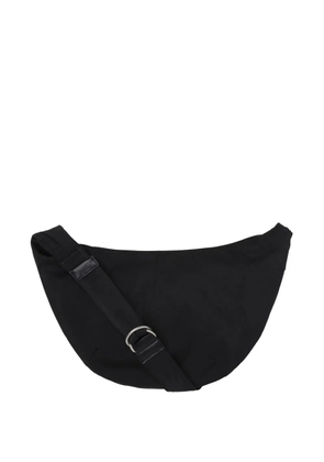 Comme des Garçons Homme zip-fastening curved messenger bag - Black