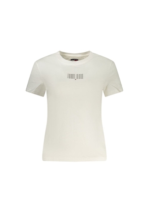 Tommy Hilfiger Bianco Cotton Women T-Shirt - XS