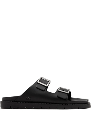 Forsa Curtis buckle-strap slides - Black