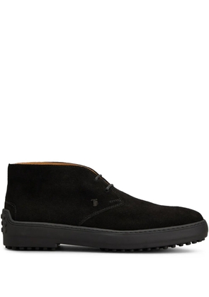 Tod's suede desert boots - Black