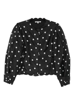 Stine Goya quilted dots jacket - Black