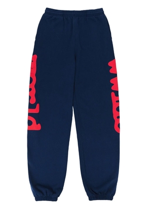 SP5DER Beluga track pants - Blue