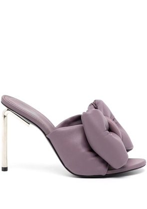 Off-White Allen stiletto sandals - Purple