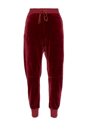 Chloé Pre-Owned velvet trousers - Red