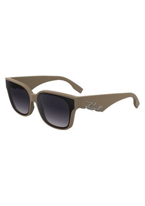 Karl Lagerfeld Brown Acetate Sunglasses