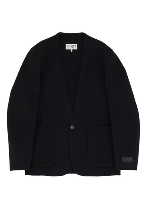 MM6 Maison Margiela Single-breasted wool jacket - Black