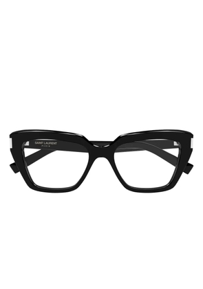 Saint Laurent Eyewear geometric glasses - Black