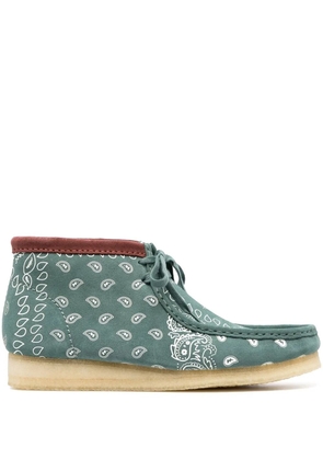 Clarks Originals Wallabee lace-up boots - Green