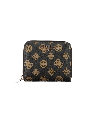 Guess Jeans Marrone Poliuretano Woman Wallet