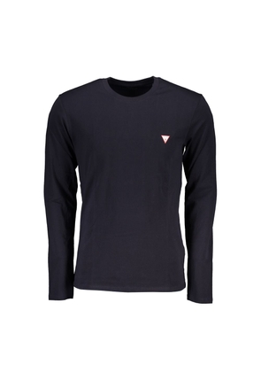 Guess Jeans Blu Cotton Men T-Shirt - S