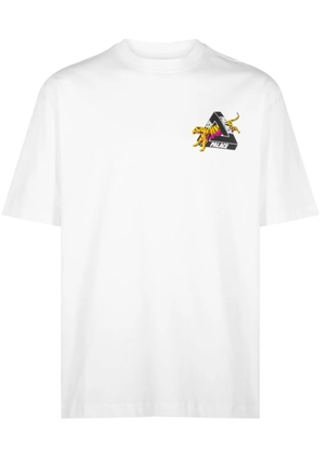 Palace Seoul Exclusive Tiger Tri-Ferg 'White' T-shirt
