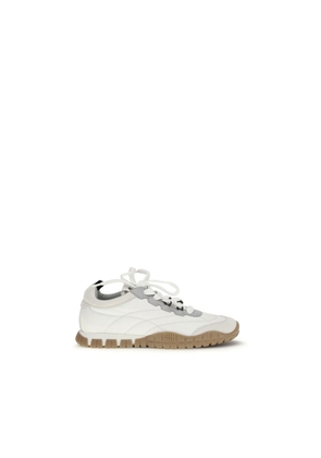 Miu Miu White Polyamide Athletic Sneakers - EU36/US6