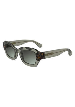 Longchamp Bicolor Acetate Sunglasses