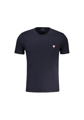 Guess Jeans Blue Organic Cotton Men's T-Shirt - S