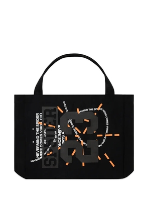 SP5DER Vaa tote bag - Black