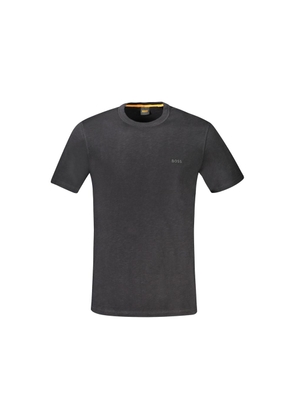 Hugo Boss Black Cotton Men's T-Shirt - S
