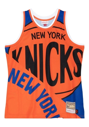 Mitchell & Ness x NBA New York Knicks Big Face 5.0 tank top - Orange