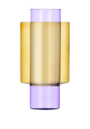 Ichendorf Milano layered-design vase (16cm) - Yellow