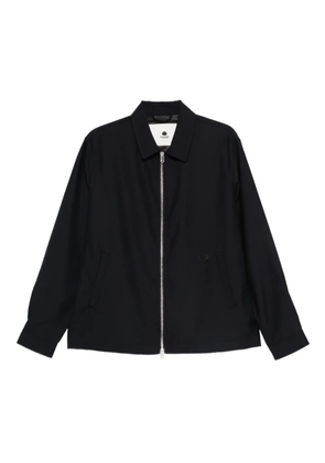 NEW AMSTERDAM zip-up shirt jacket - Blue