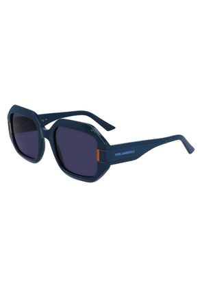 Karl Lagerfeld Blue Injected Sunglasses