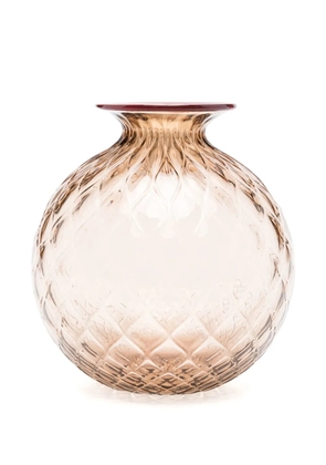 Venini Monofiori Balloton vase (14cm) - Brown